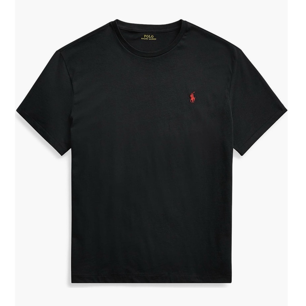POLO by RALPH LAUREN Men’s Black Short Sleeve Crewneck T-Shirt Size Medium